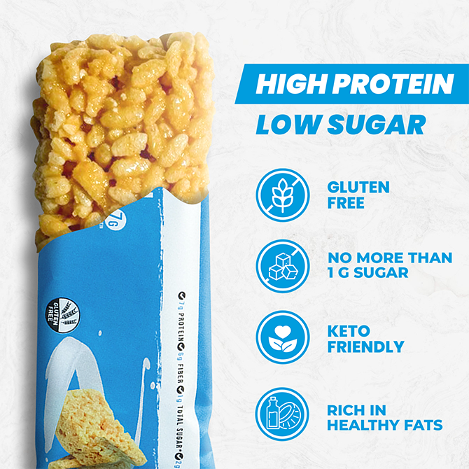 ASSIST NUTRITION Protein Crispy Treat - Vanilla Flavor